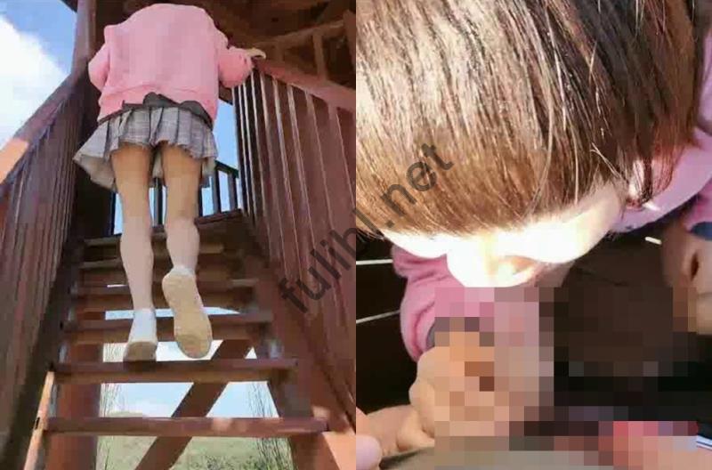 主播@户外咪咪兔 金钱勾引凉亭内的小女生[1V/188M]