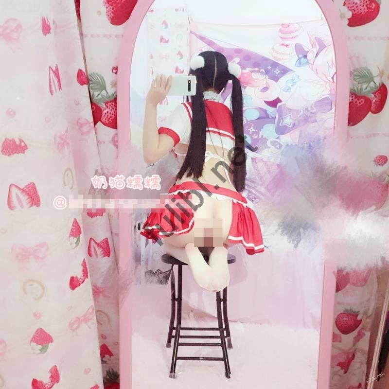 白虎福利姬@奶猫糯糯(糯糯酱) - 红色羞耻JK[40P+3V/74M]