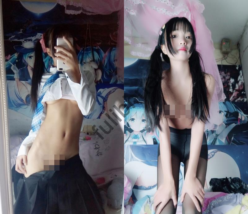 [推荐]双马尾福利姬@秋秋酱 羞羞的自拍日常[77P/80M]