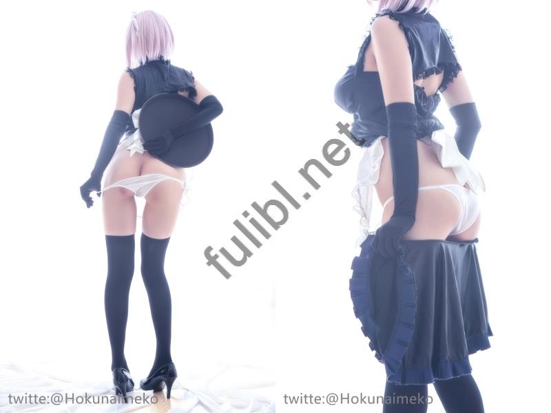 福利姬@Hokunaimeko 北乃芽子 - 黑白女仆娘[68P+1V/344M]