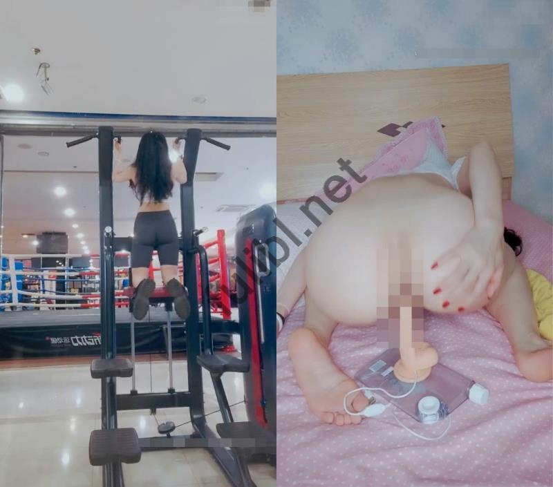 极品主播@健身翘臀 戴着跳蛋健身福利秀 第二弹[13V/8.18G]