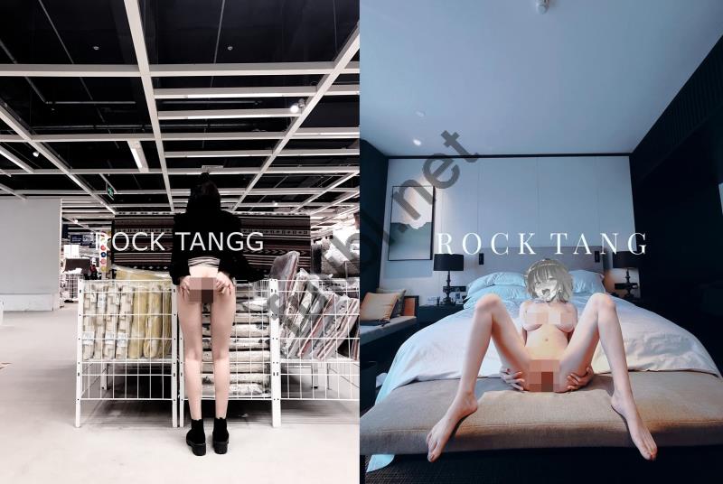 [推荐]露出系抖M网红@rock_tangg 尺度私拍合集[70P+6V/66M]