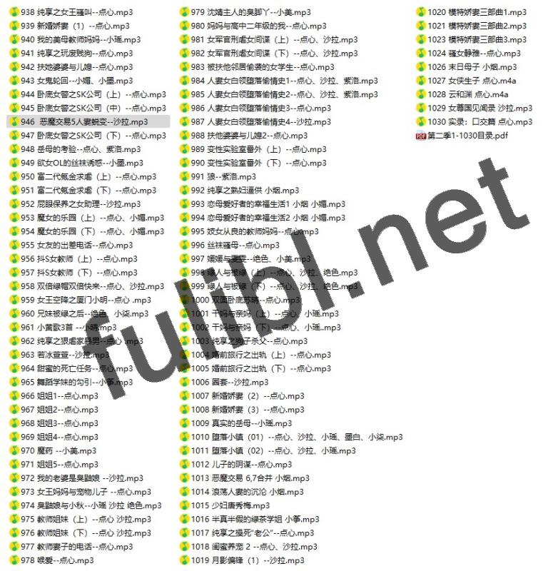 步非烟工作室出品 有声小说系列最新作品合集[截至22.12.20][324MP3/23.6G]