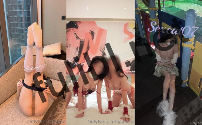 露出系淫妻网红@Sexcat07 OnlyFans尺度私拍视图合集[462P+78V/11.6G]