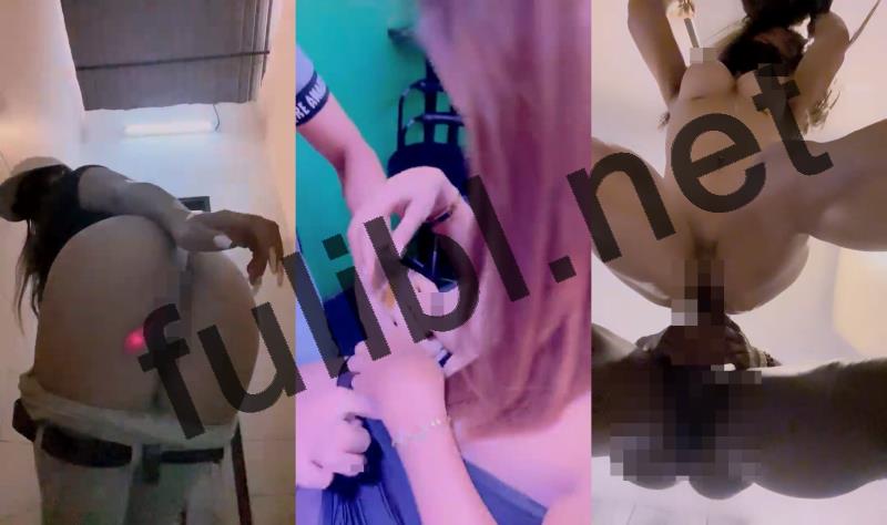 风骚健身主播@翘臀桃桃 戴跳蛋健身+勾引巨根黑白男 第五弹[18V/10.3G]