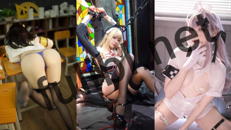 高颜值coser@安食Ajiki 写真作品10套合集[377P/4.89G]