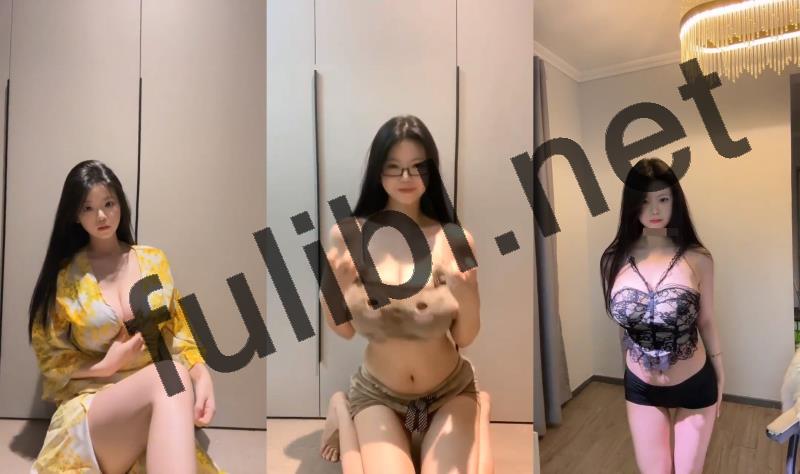 抖音120w粉网红@乔乔子 私密乳摇热舞合集[4P+118V/582M]