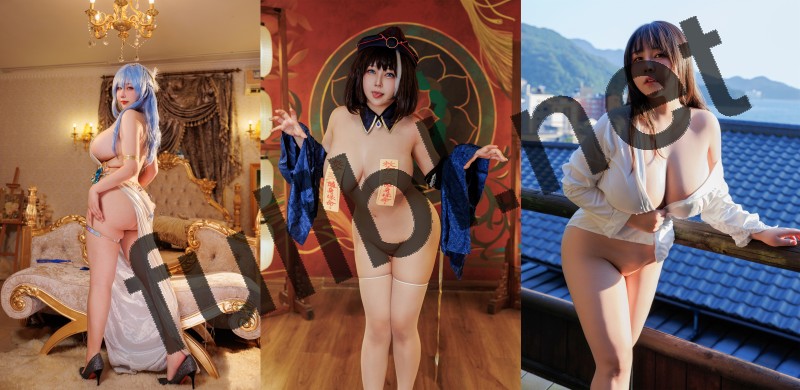 巨乳coser@KANEKO_咔喵 写真34套合集[1646P+64V/27.2G]